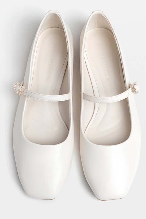 Ženske cipele FRENSOLDA WHITE, Boja: bijela, IVET.HR - MODERNA ODJEĆA