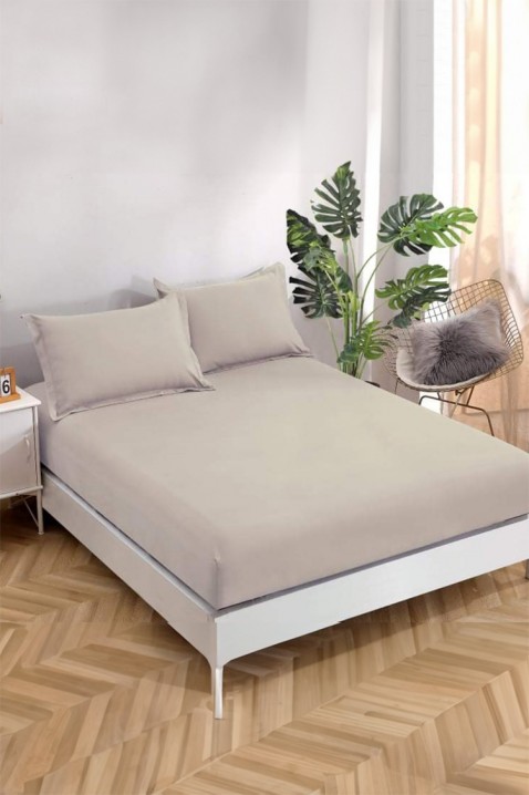 Plahta s gumicom BANDENA BEIGE 200х220 cm, Boja: bež, IVET.HR - MODERNA ODJEĆA