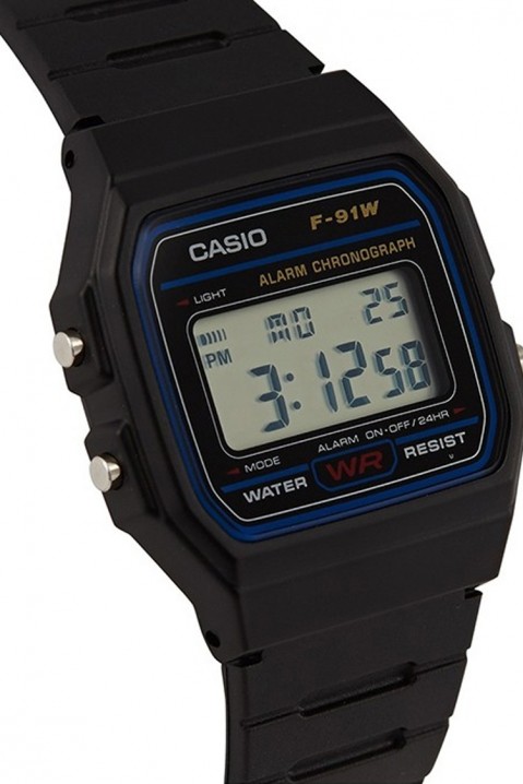 Muški sat CASIO F-91W-1YEG, Boja: crna, IVET.HR - MODERNA ODJEĆA