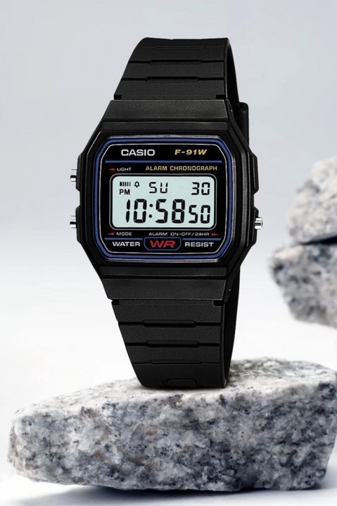 Muški sat CASIO F-91W-1YEG, Boja: crna, IVET.HR - MODERNA ODJEĆA