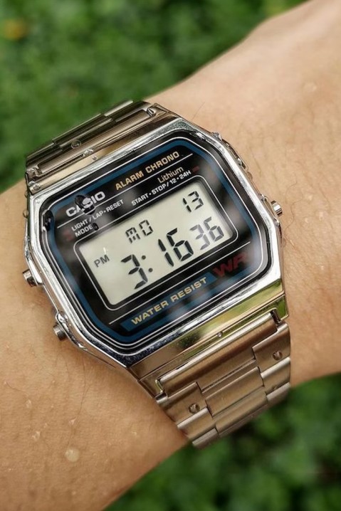 Muški sat CASIO A158WA-1DF, Boja: srebrna, IVET.HR - MODERNA ODJEĆA