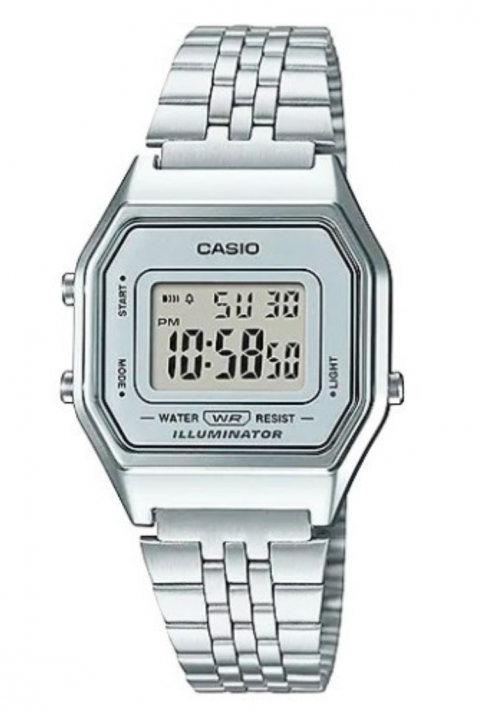 Ženski sat CASIO LA680WA-7DF Retro Collection, Boja: srebrna, IVET.HR - MODERNA ODJEĆA