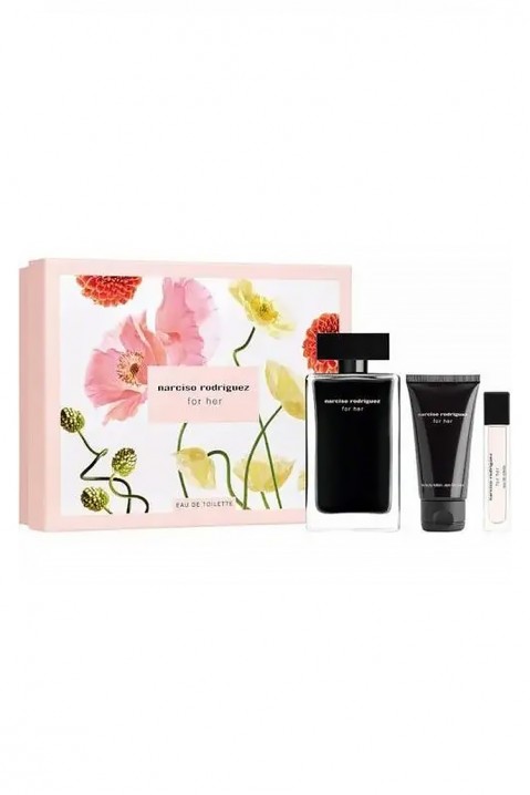 Ženski komplet Narciso Rodriguez For Her EDT 100 ml + Mini 10 ml + Body Lotion 50 mlIVET.HR - MODERNA ODJEĆA