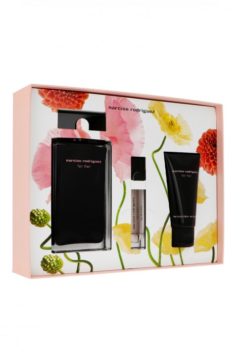 Ženski komplet Narciso Rodriguez For Her EDT 100 ml + Mini 10 ml + Body Lotion 50 mlIVET.HR - MODERNA ODJEĆA