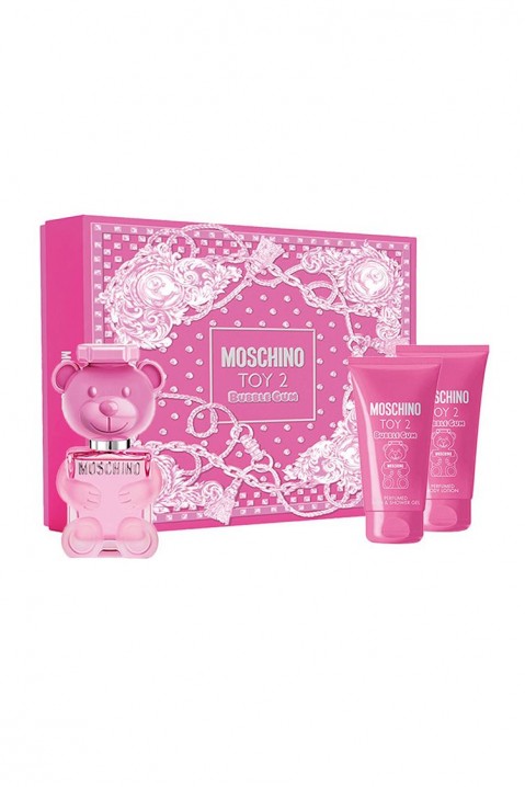 Ženski komplet Moschino Toy 2 Bubble Gum EDT 50 ml + Shower Gel 50 ml + Body Lotion 50 mlIVET.HR - MODERNA ODJEĆA