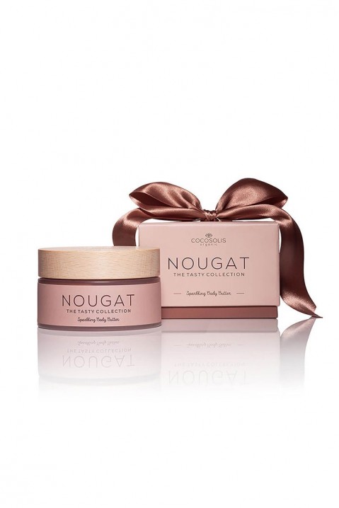 Hranjiva pjena za tijelo sa svjetlucavim česticama COCOSOLIS NOUGAT SPARKLING BODY BUTTER 250 mlIVET.HR - MODERNA ODJEĆA