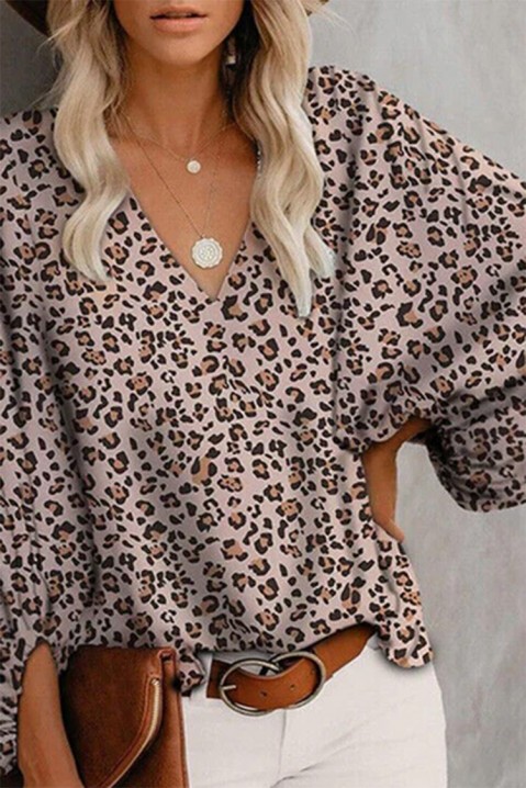 Ženska bluza MORZELRA, Boja: leopard, IVET.HR - MODERNA ODJEĆA