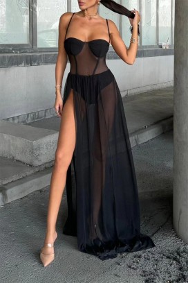 haljina FIOLJENA BLACK