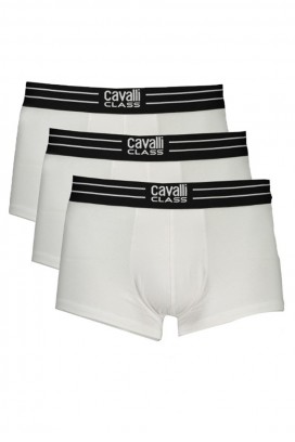 komplet od 3 kom. bokserice CAVALLI CLASS BB WHITE